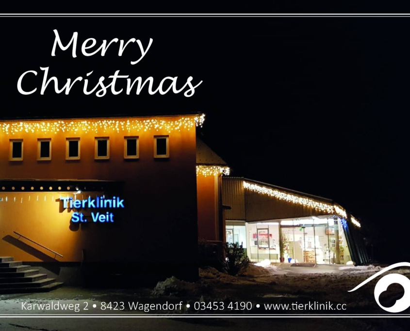 Tierklinik St Veit Weihnachten 2020