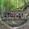 Tierklinik St. Veit Wanderung Altenbachklamm Gruppenfoto