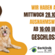 Kleintierklink am 28.10.2026 nur bis 16:00Uhr
